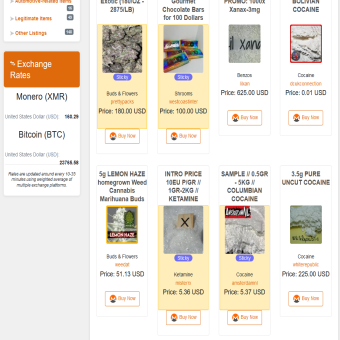 Vista previa de la interfaz de Alphabay Market para 2025